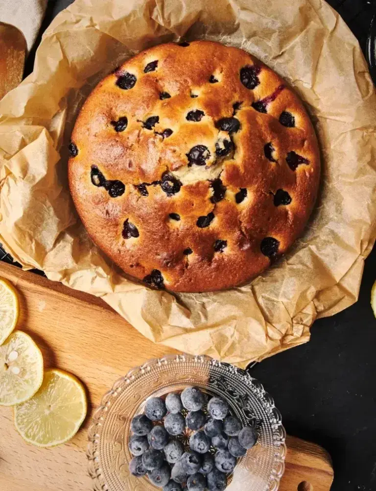 Clafoutis Blueberries recipe