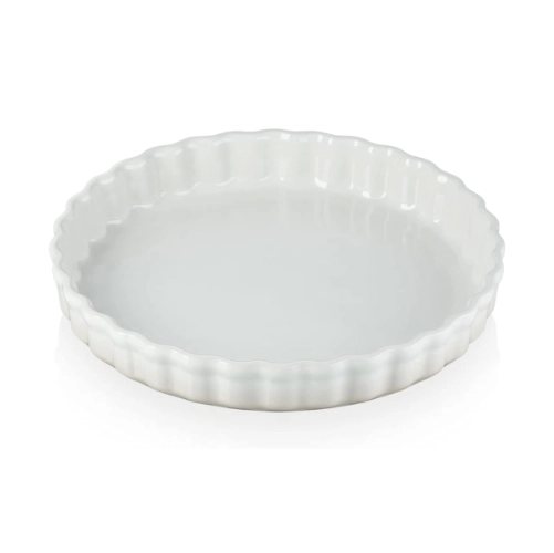 fluted flan dish