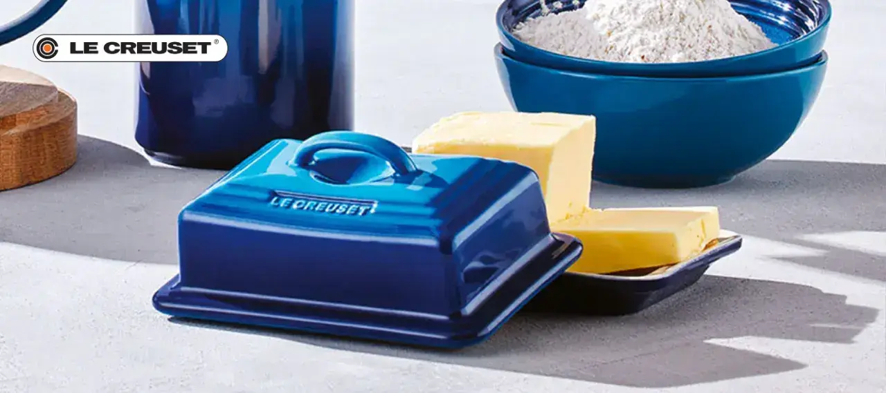 Le Creuset butter dish