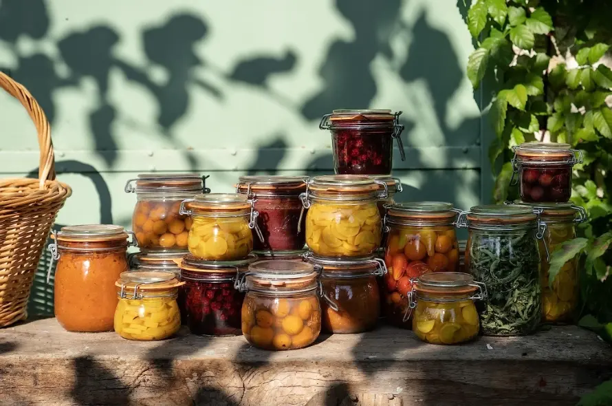 Home preserving food