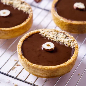 Salted Caramel Chocolate Tartlets recipe